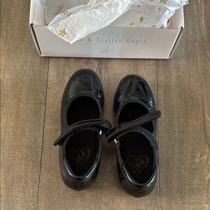Stelle Black Patent Kids Tap Shoes 13